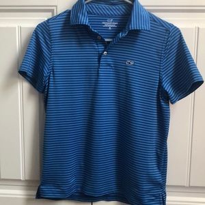 Boys performance Vineyard Vines shirt